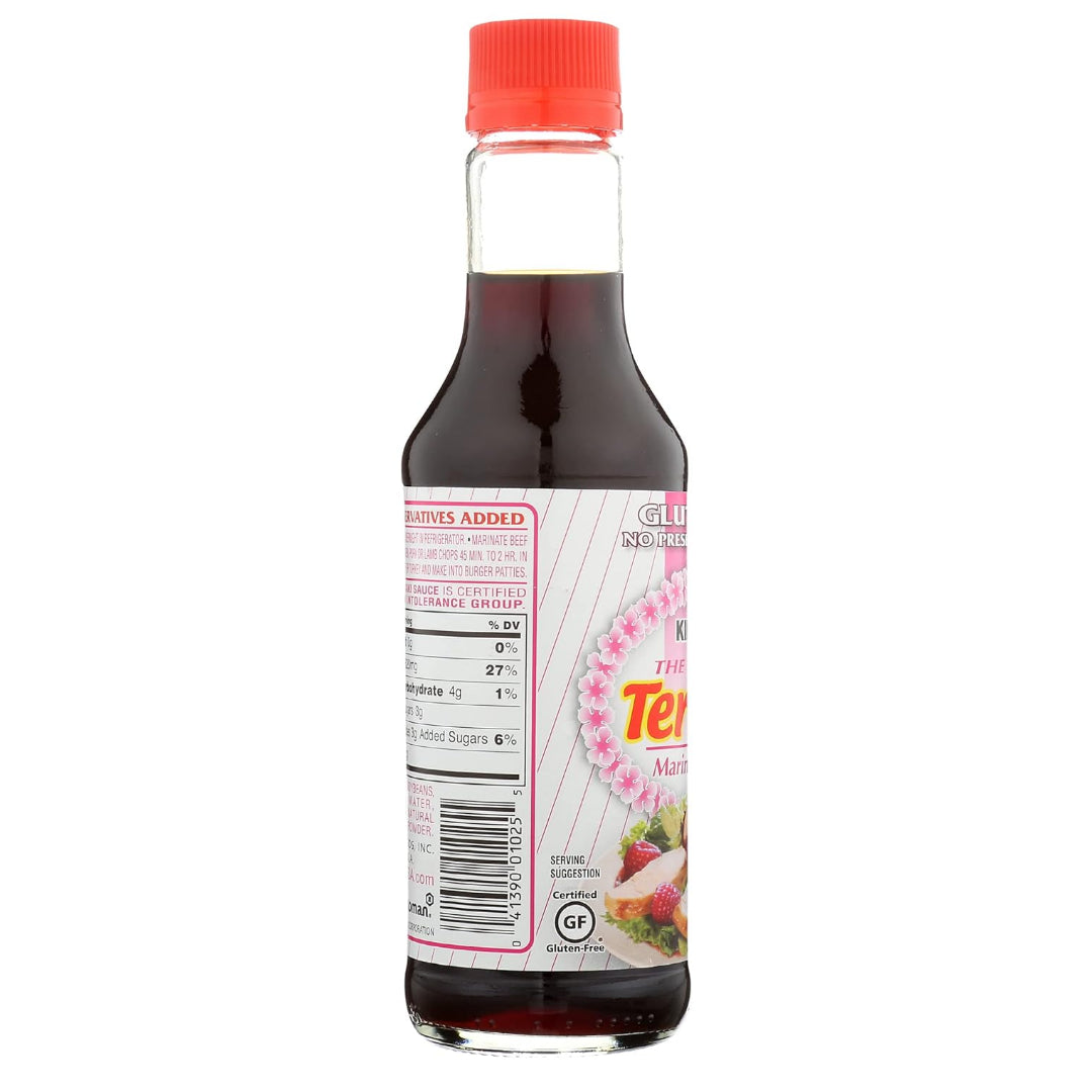 Teriyaki Marinade & Sauce | Gluten Free, No High Fructose Corn Syrup & No Preservatives Added - Kikkoman - 250ml