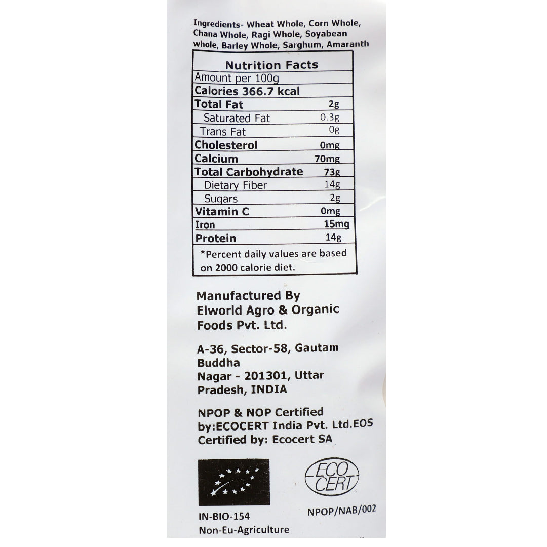 Multigrain Flour - Elworld Organic - 1kg