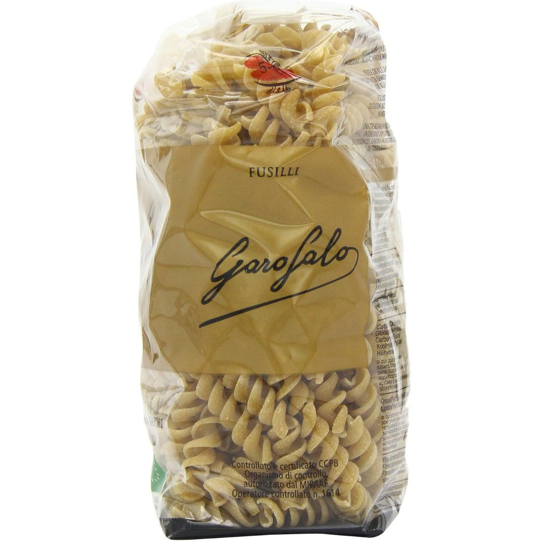 Pasta | (Whole Wheat Fusilli) - Organic - Garofalo - 500gm