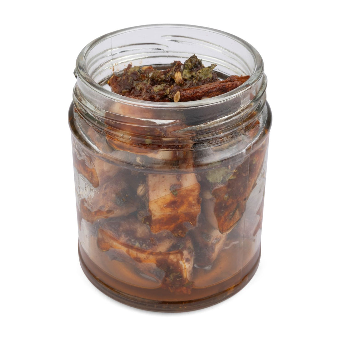 Smoked Chicken Pickle Indian Style - Fresh - Gluten Free - Made with Organic Ingredients - 160gm