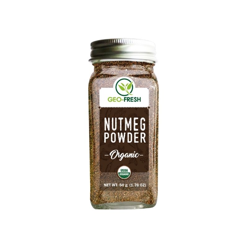Nutmeg Powder | USDA Organic - Geo-Fresh - 50gm