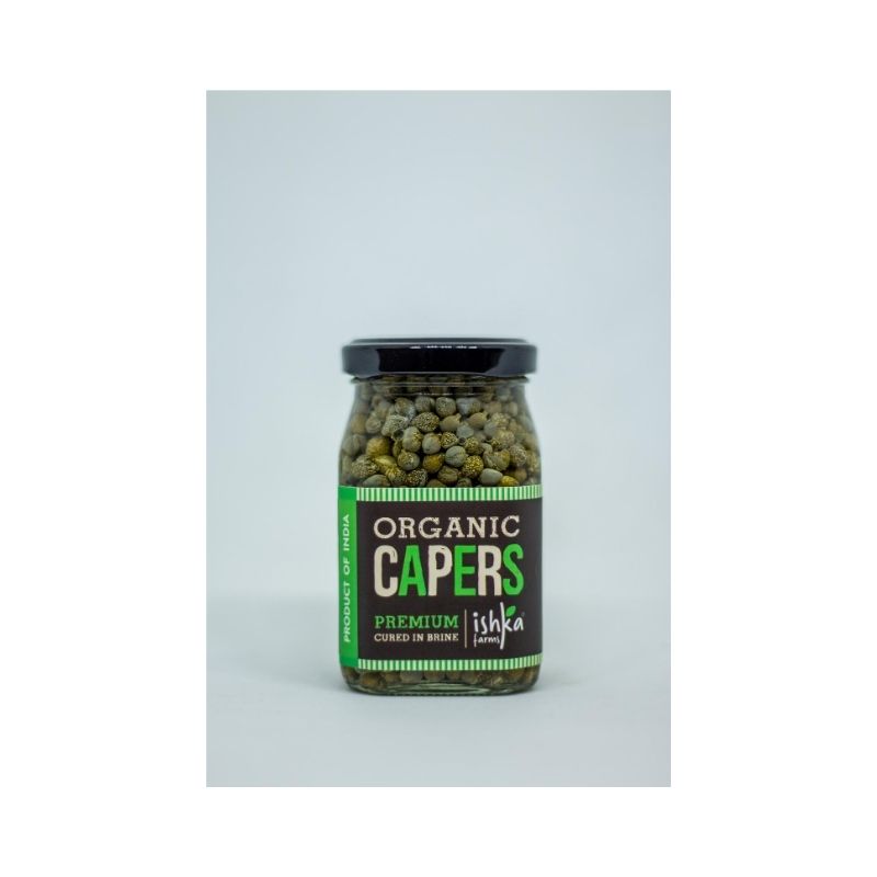 Capers in Brine Premium - Ishka Farms - 200gm