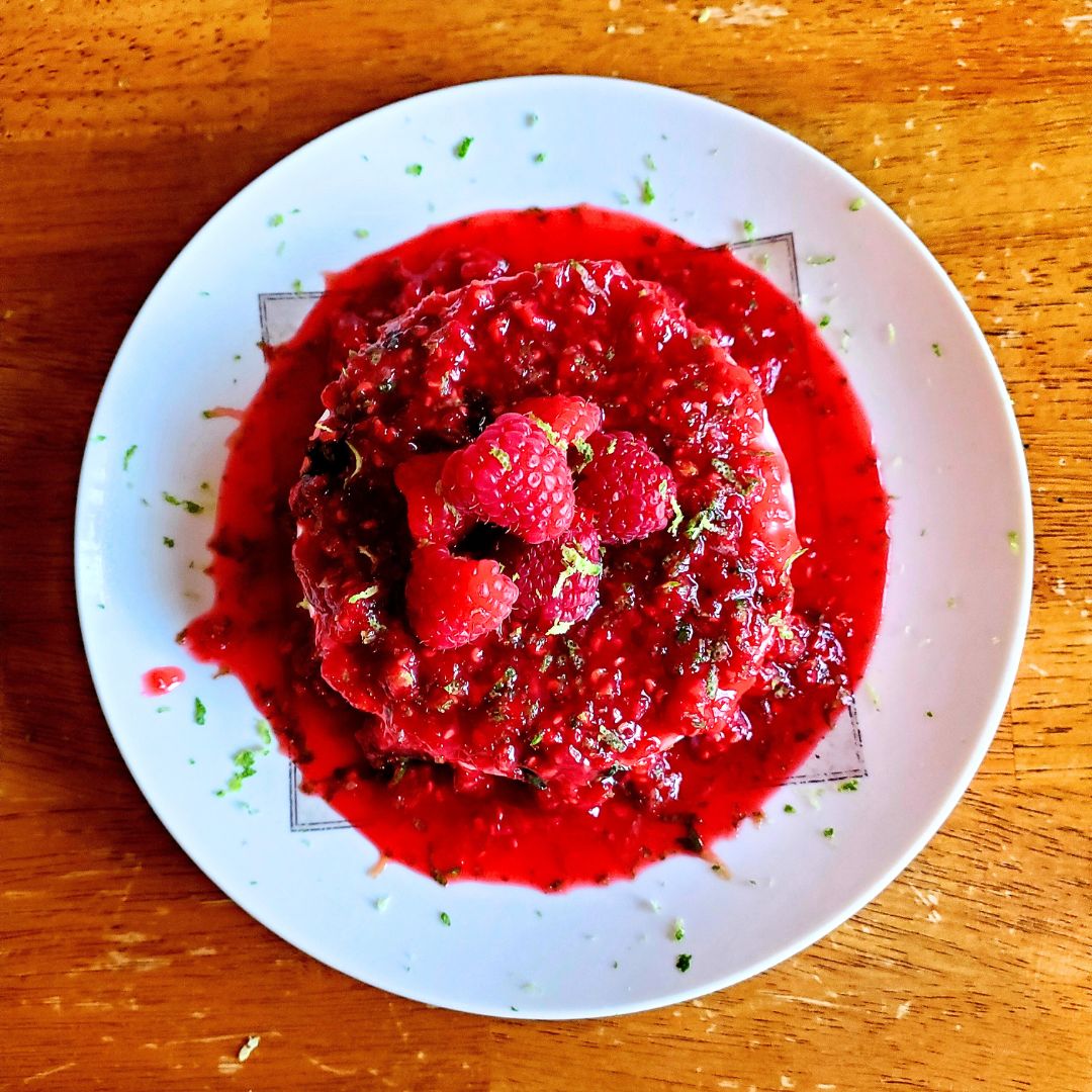 Raspberry Compote - Fresh – Made with Organic Ingredients – Vegan, Gluten Free & Refined Sugar Free – Nature’s Soul – 160gm