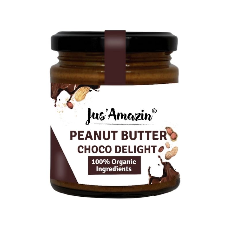 Organic Peanut Butter Choco Delight - Vegan, Gluten Free, Soy Free, Dairy Free & High Protein – Jus&