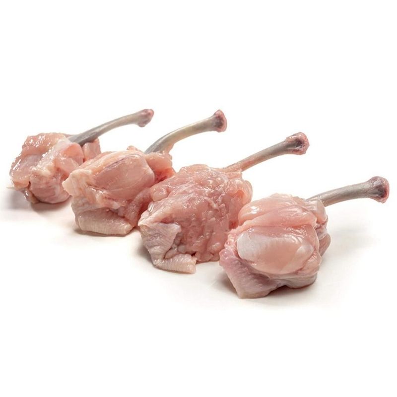 Chicken Lollipop Corn-Fed (Without Skin, Halal) - Frozen - Organically Raised - Antibiotics And Hormone Free - Gayatri Organic Farms - 500gm