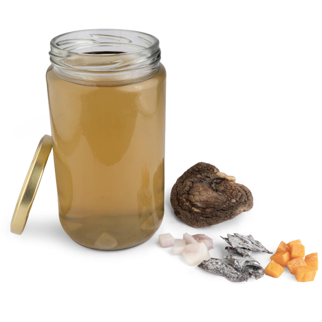 Japanese Stock – Dashi – Cooked for 8-10 Hours – Gluten Free – Made with Organic Ingredients – Nature’s Soul – 1000ml