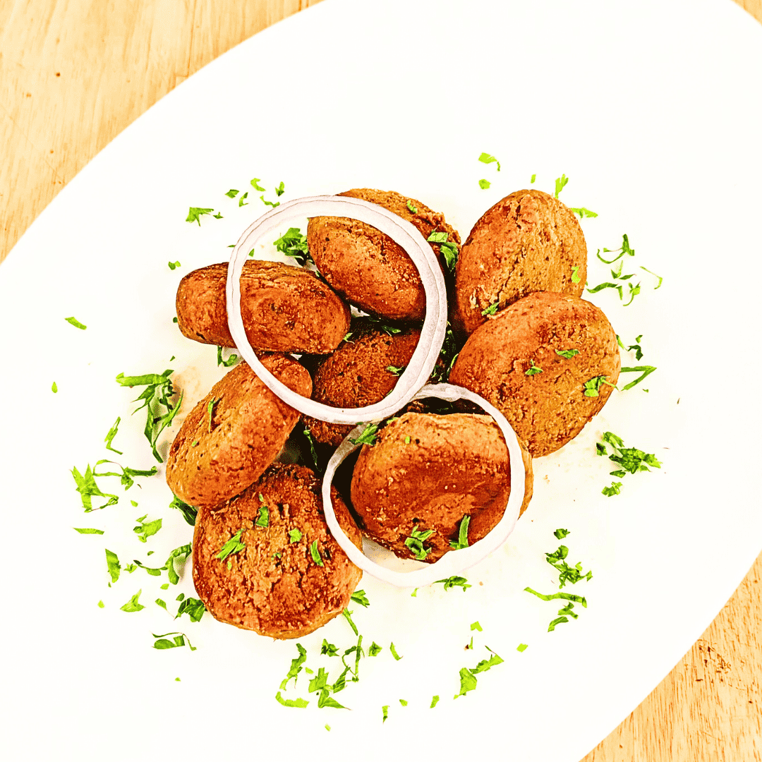 Pindi Chole Shaami Kebab - Fresh - Vegan & Gluten Free - Made with Organic Ingredients - 250gm
