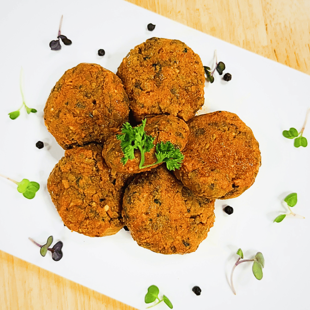 Mushroom Balls in Marinara - Fresh - Gluten Free & Vegan - Made with Organic Ingredients - 250gm