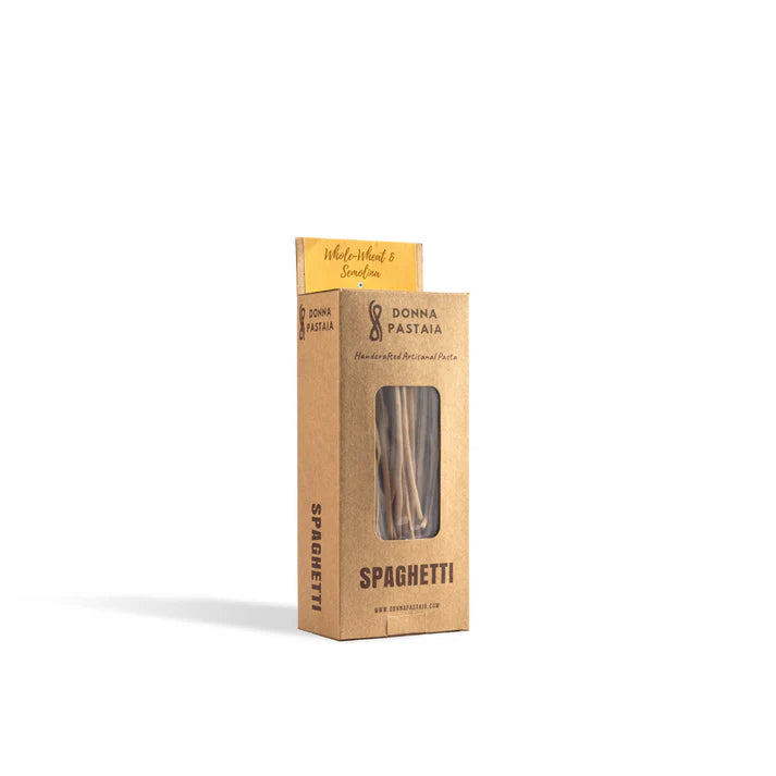 Pasta | Spaghetti Pasta - Whole Wheat and Semolina – Donna Pastaia – 250gm
