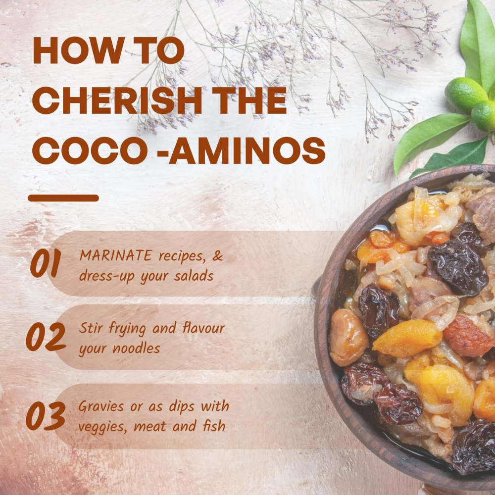 Coco Amino | Marinade & Sauce (ginger) – Gluten Free & Soy Free – Balion – 375ml