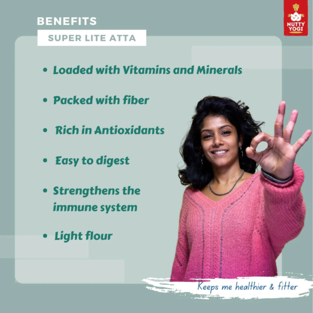 Flour | Gluten-free Superlite Flour – Nutty Yogi – 1000gm