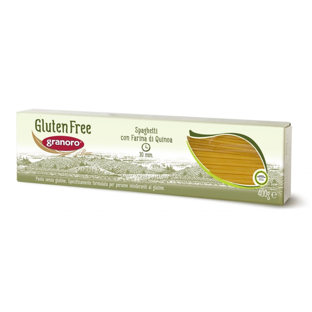 Pasta | Spaghetti Con Farina di Quinoa Pasta - Gluten Free - Granoro - 400gm