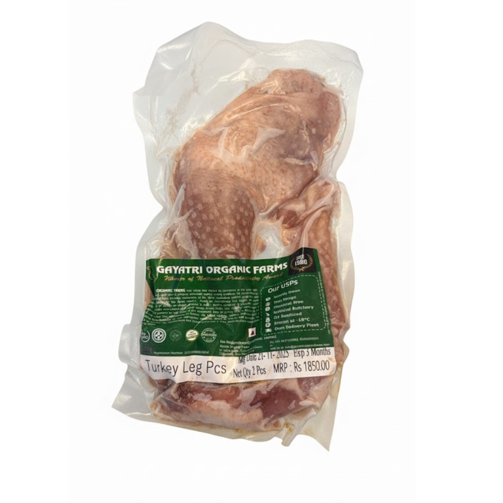 Turkey Leg - No Antibiotics And Hormone Free – Gayatri Organic Farms – 2 Pcs