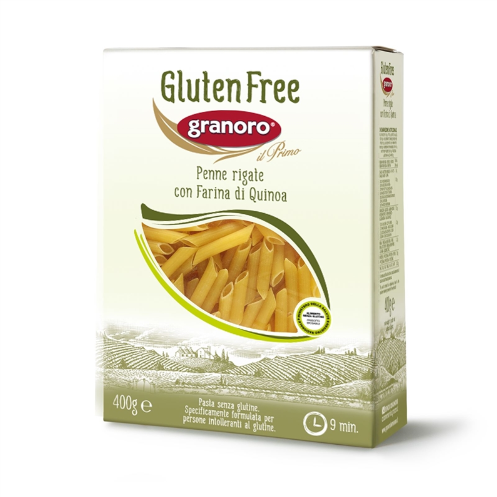 Pasta | Penne Rigate Con Farina Di Quinoa - Gluten Free - Granoro - 400gm