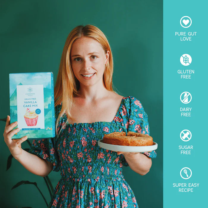 Vanilla Cake Mix | Gluten Free, Grain Free, Sugar Free & Dairy Free - Atmosphere - 300gm