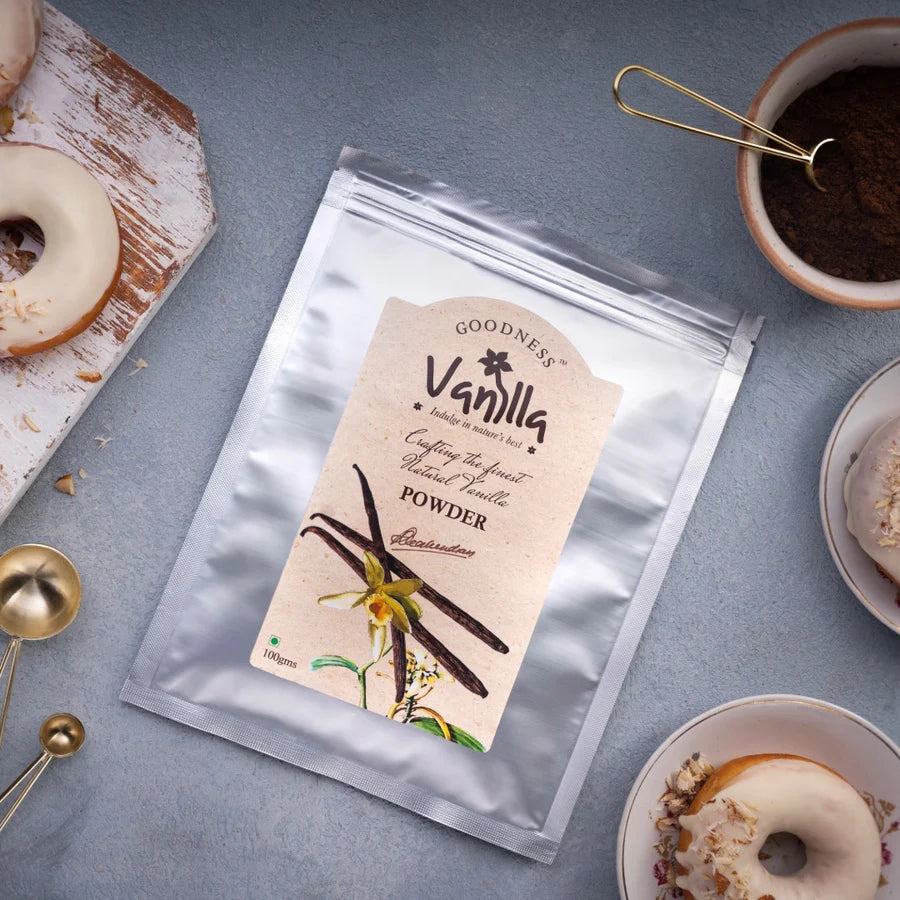Vanilla Powder | Natural - Goodness Vanilla - 100gms