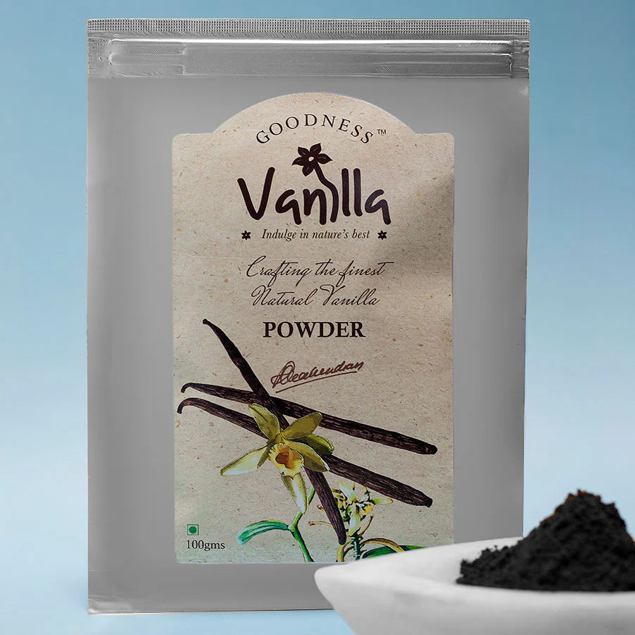 Vanilla Powder | Natural - Goodness Vanilla - 100gms