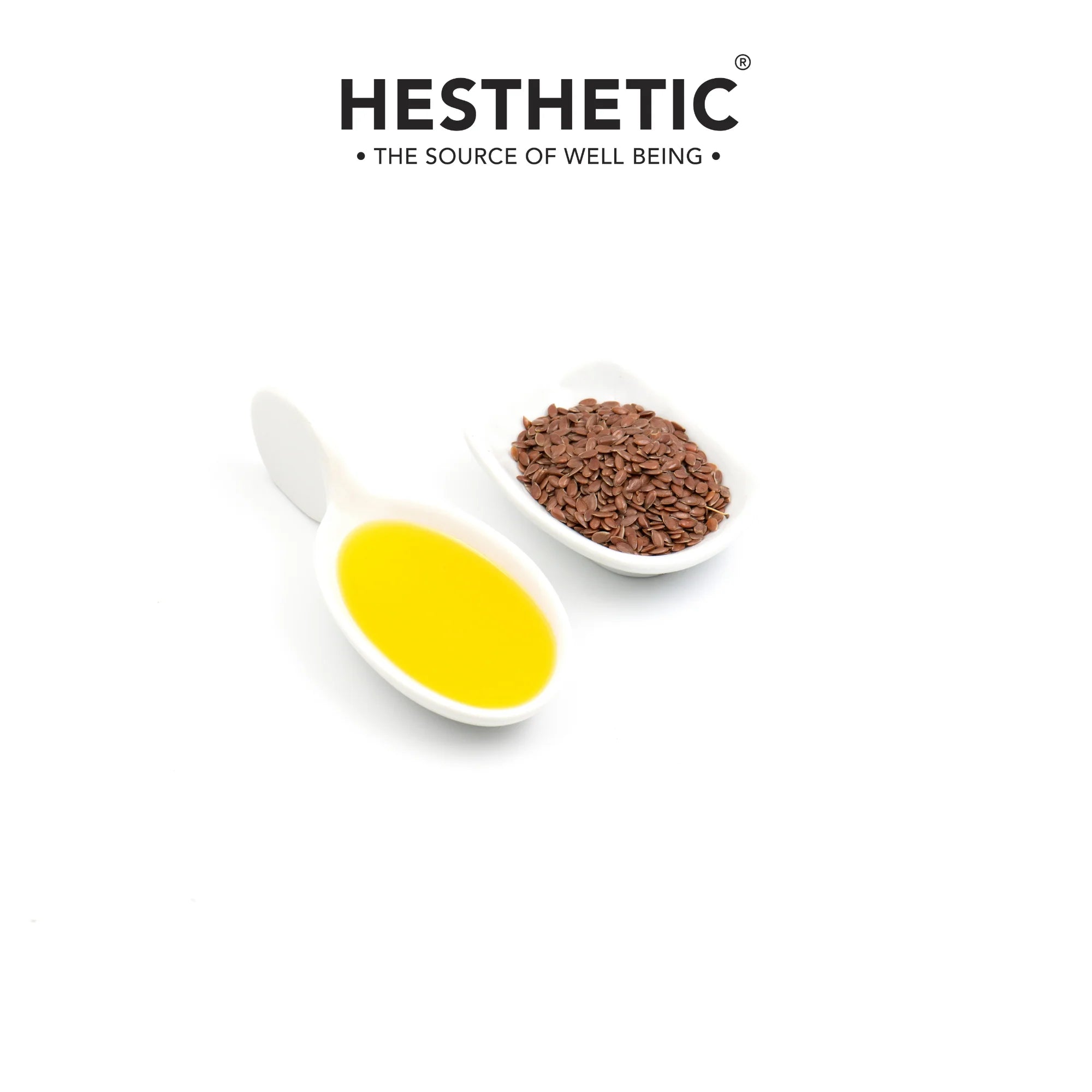Flaxseed Oil | For Cooking, Baking & Smoothies – Virgin Cold Pressed Oil – HESTHETIC – 100ml