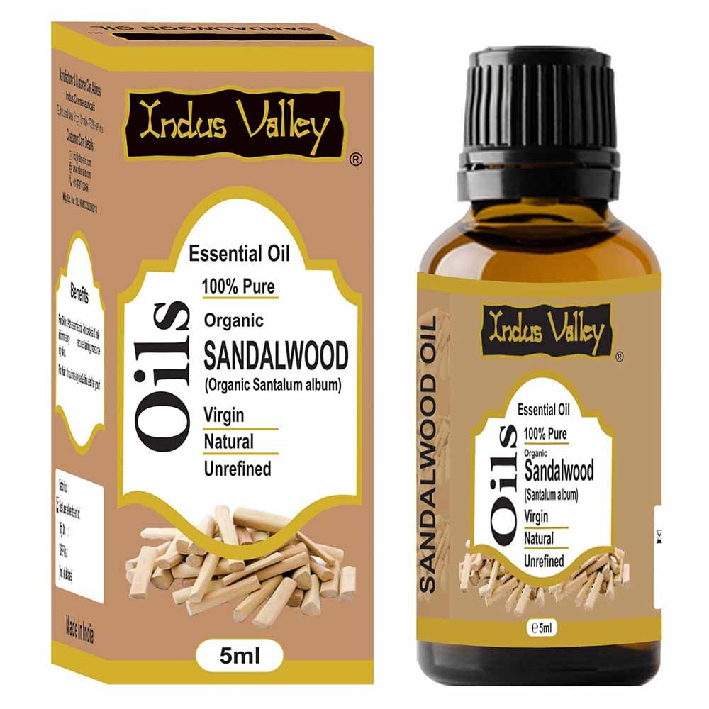 Virgin Sandalwood Essential Oil - Unrefined – Indus Valley – 5ml