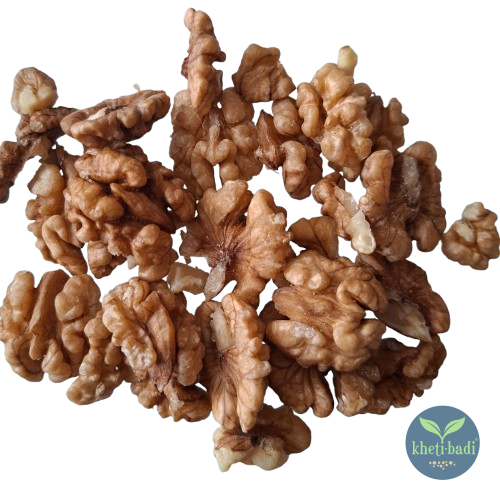 Walnuts | Kashmiri Walnuts (From foothills of Himalayas) - Plant Based, Super Food, Nutrient Dense -Khetibadi – 250gm