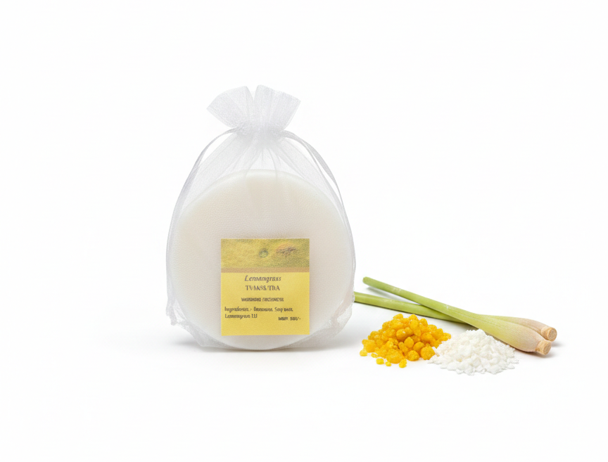 Wardrobe Freshener - Lemongrass - Long Lasting Freshness-Odor Neutralizer & Fabric Scents- Crisp & Clean Aroma- Tvaksutra