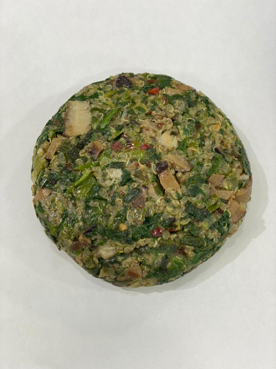 Shiitake Mushroom Patty | Vegan