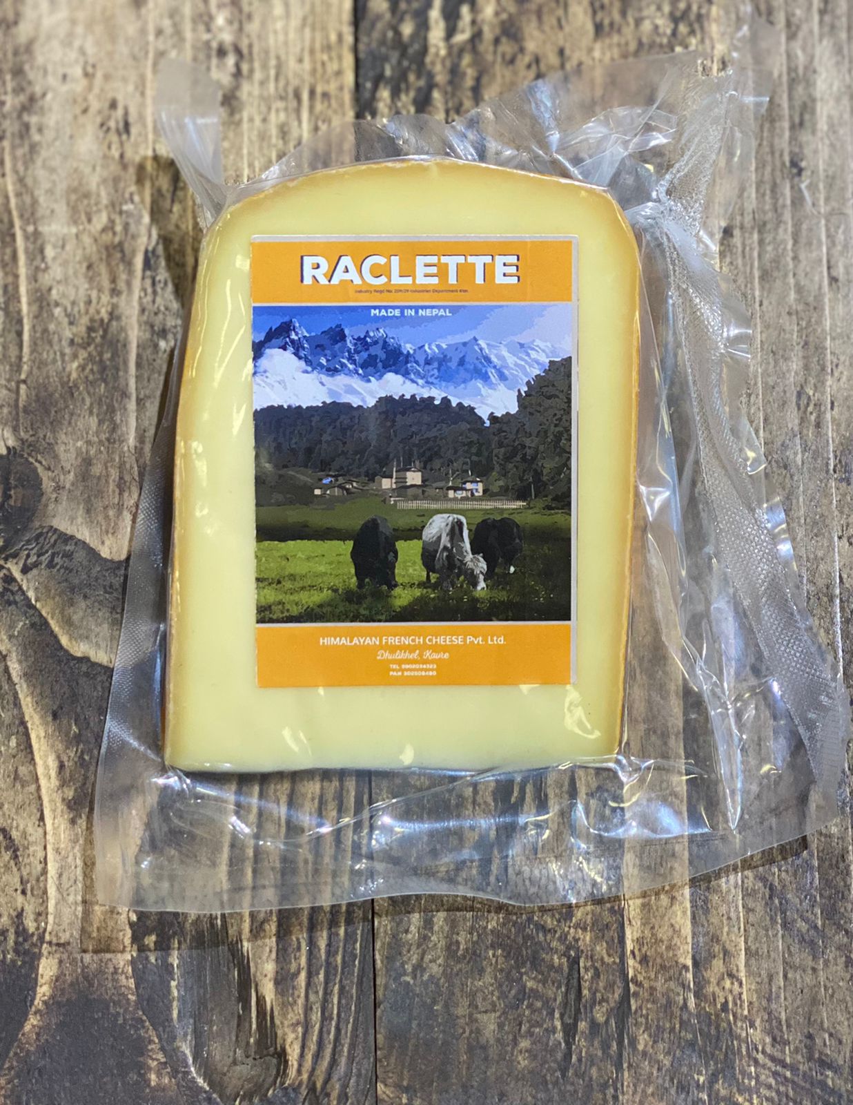 Raclette Cheese - Nepali - Himalayan French Cheese - 200gm