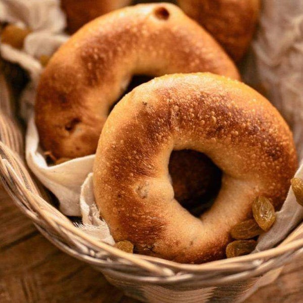 Cinnamon and Raisin Bagel – Vegan - Nature’s Soul – Set Of 2
