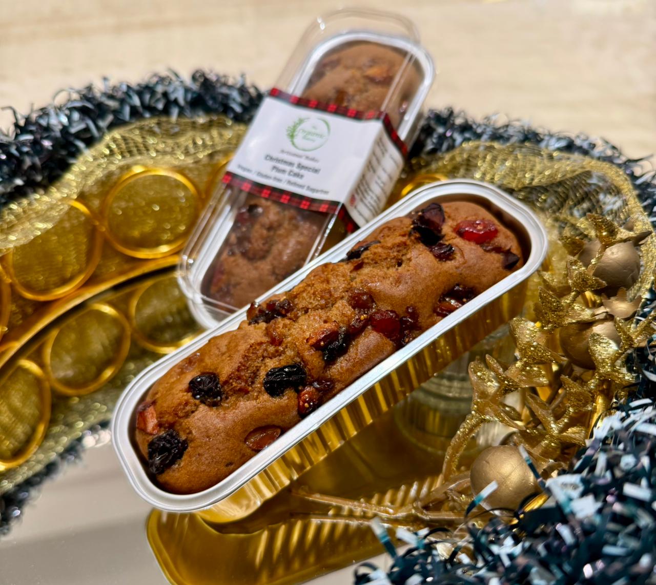 Mini Plum Cake | Alcohol Free – Vegan, Gluten Free & Refined Sugar Free – Nature’s Soul – 150gm