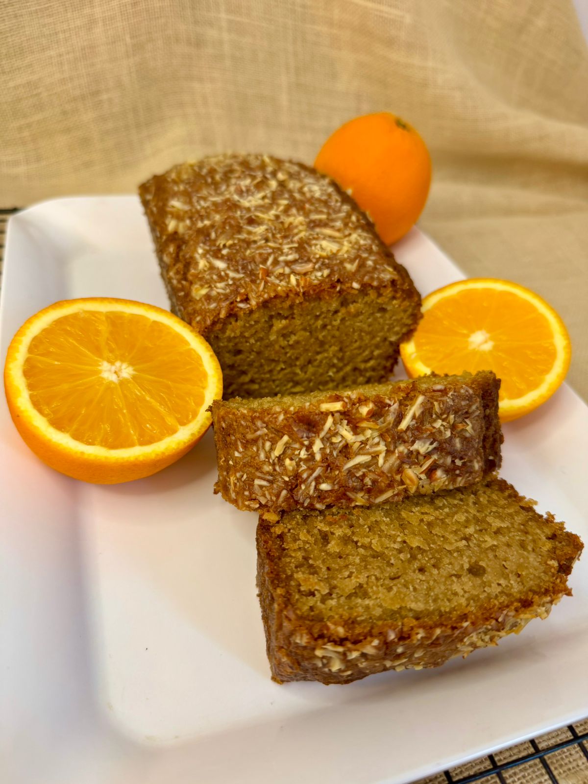 Cake | Almond Orange Cake - Vegan, Gluten Free & Refined Sugar Free - Nature&