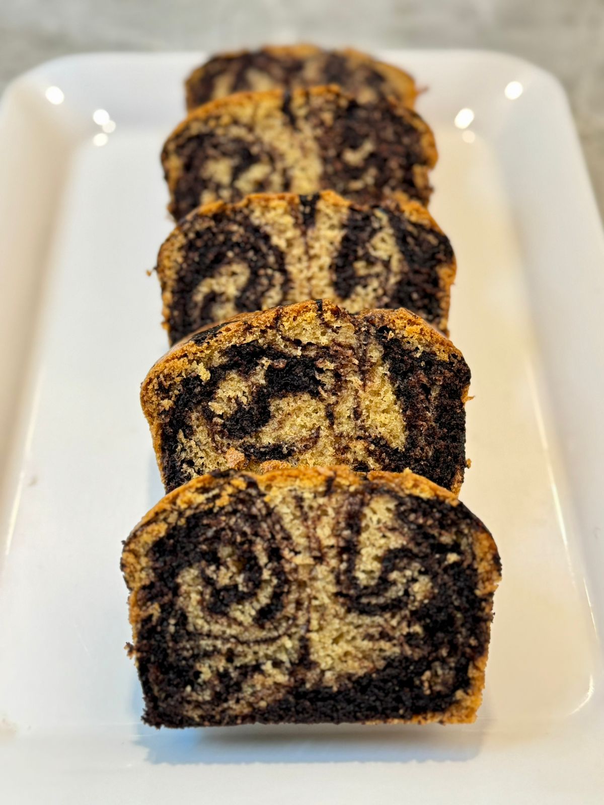 Cake | Marble Cake - Vegan, Gluten Free & Refined Sugar Free - Nature&