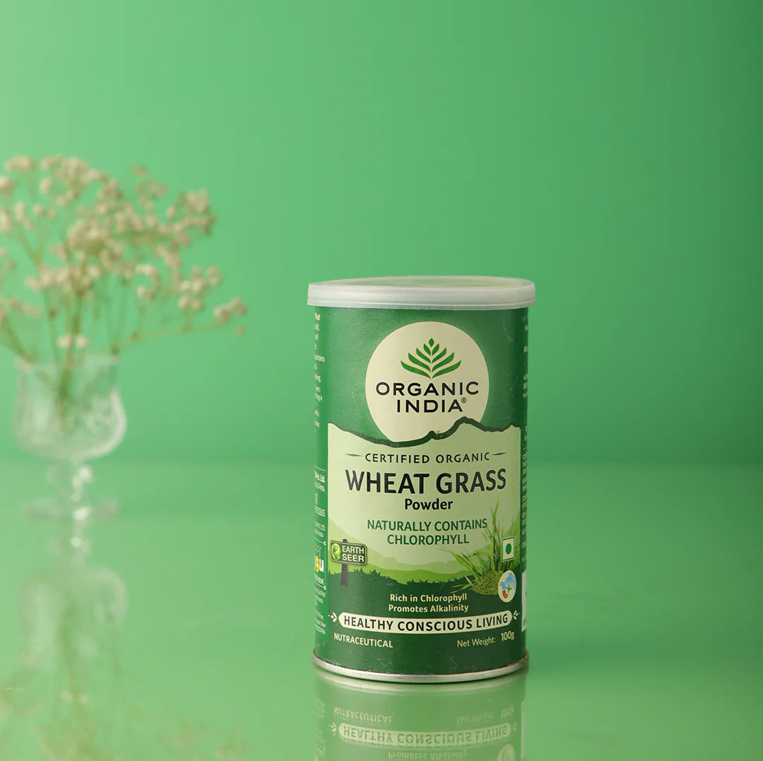 Wheat Grass Powder - Organic India - 100gm