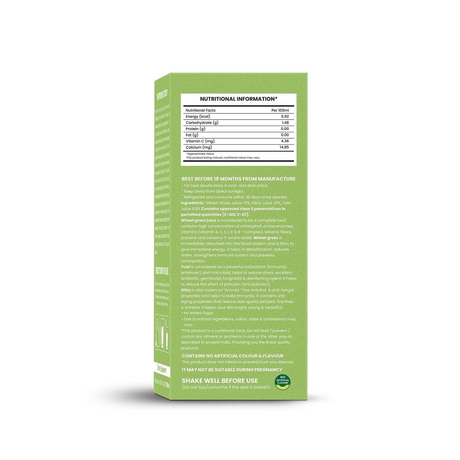 Wheatgrass Juice – Nutriorg – 500ml