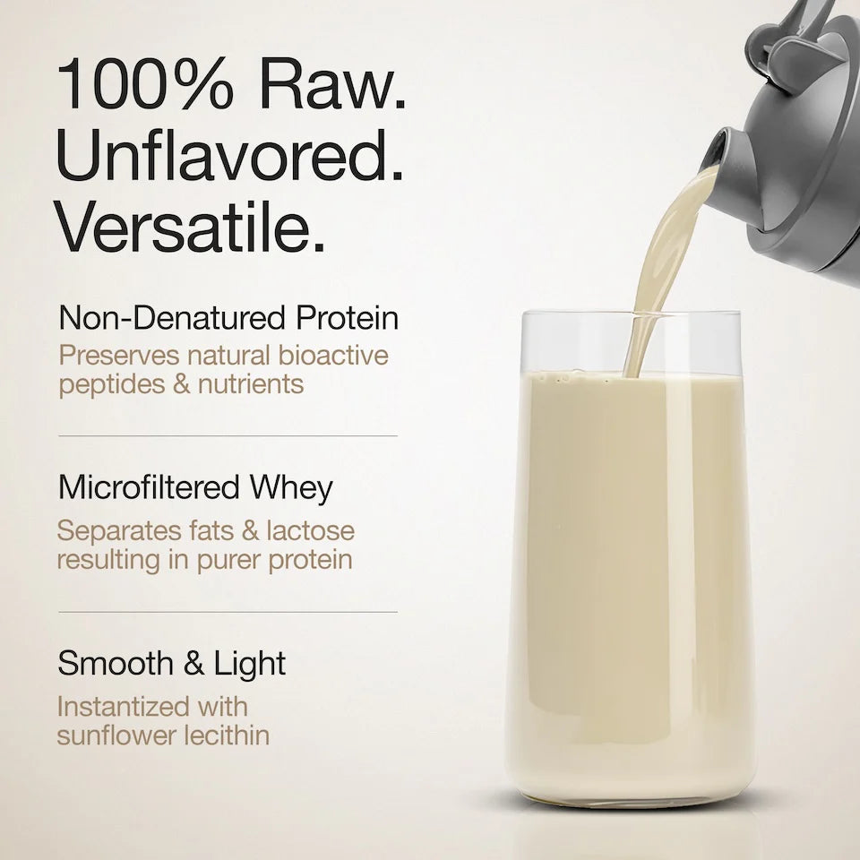 Protein Powder | Whey Protein Concentrate – Unflavored – 27gm Protein – Gluten Free, Builds Lean Muscle Mass, Improves Strength & Endurance, Increases Power Output, Accelerates Muscle Recovery & Promotes Weight Management – Wellbeing Nutrition – 1000gm