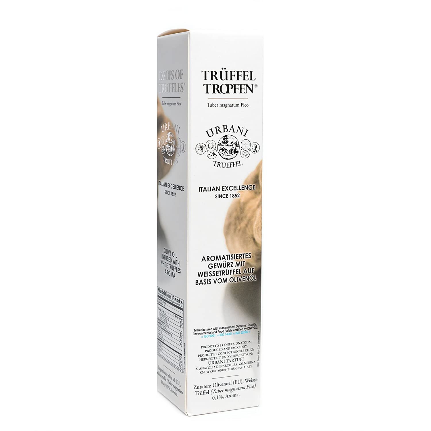 White Truffle Oil – Italian Excellence - Urbani - 250ml