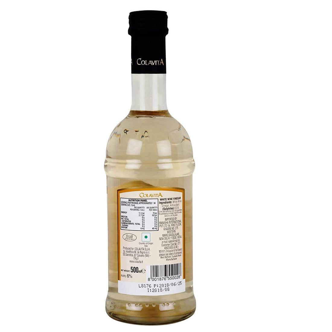 White Wine Vinegar – Colavita – 500ml