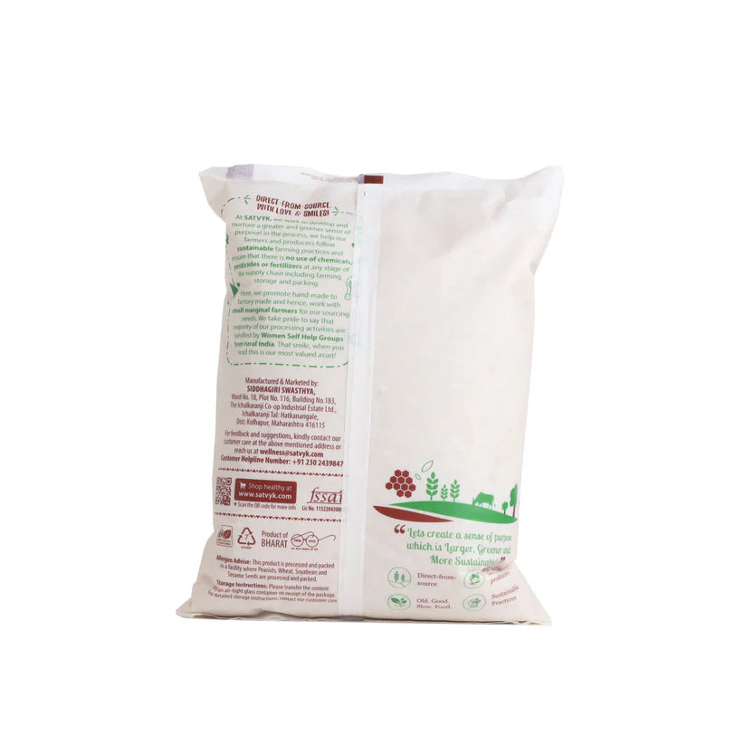 Rice | White Aajra Ghansal Rice - Satvyk - 1000gm
