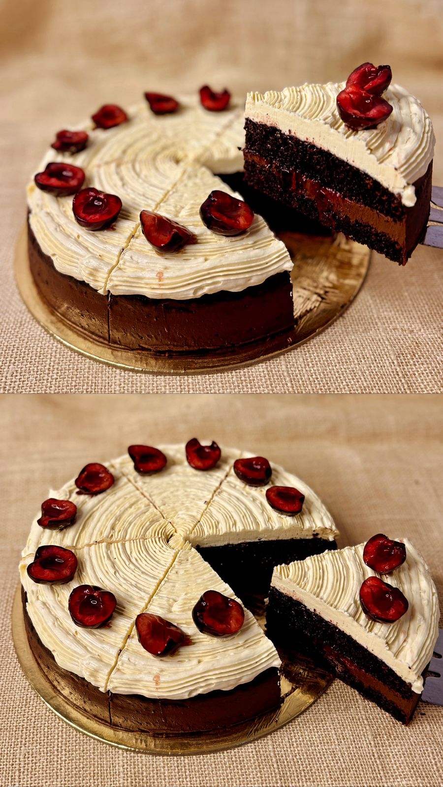 Cake | White Forest Cherry Cake - Vegan, Gluten Free & Refined Sugar Free – Nature’s Soul