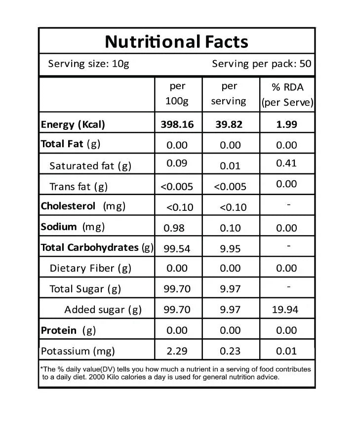 Sugar | White Sugar - Mother Organic - 500gm