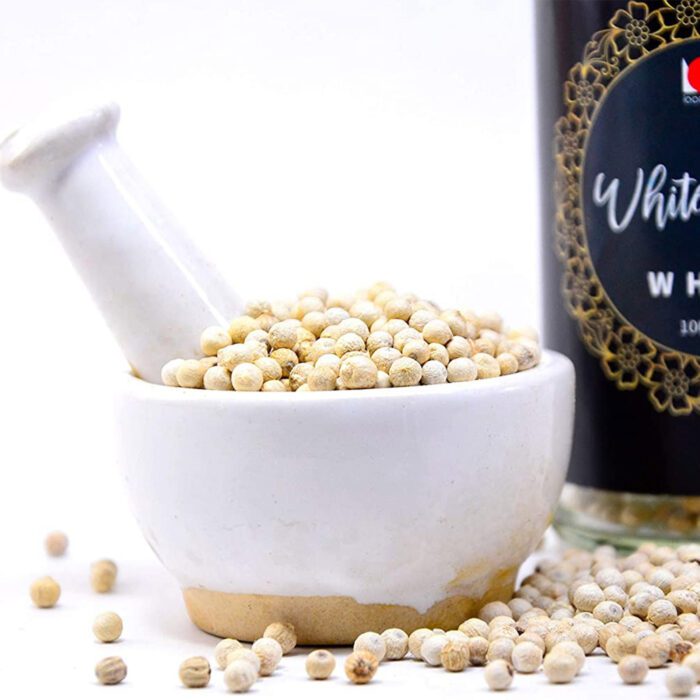White Pepper Whole – Looms And Weaves - 100gm