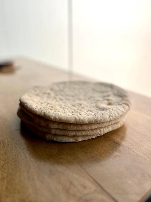 Pizza Base | Wholewheat Sourdough Pizza Base - No Preservatives & No Artificial Colour - Earthy Grains - (Set Of 3) - 10 Inches