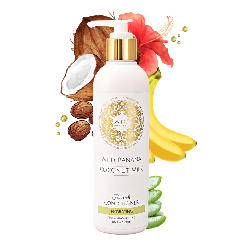 Wild Banana & Coconut Milk Conditioner - Ahe Naturals - 250ml