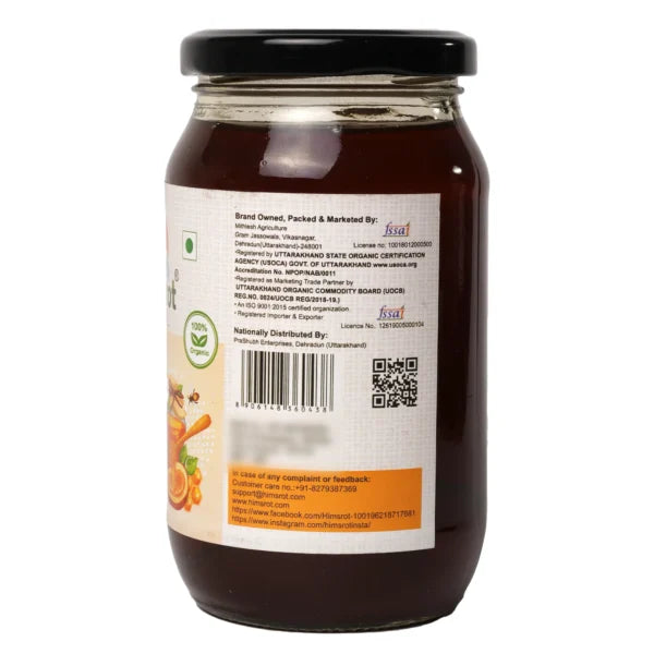 Honey | Wild Forest - Certified Organic - Himsrot - 500gm