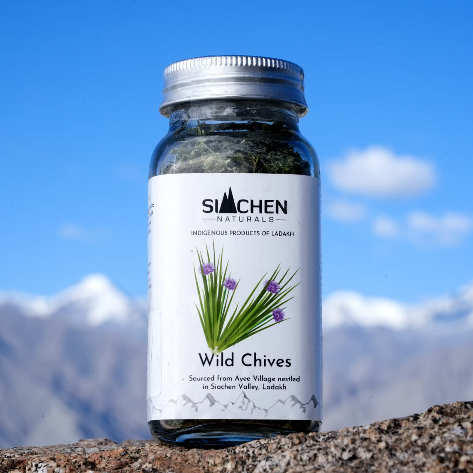 Chives | Wild Chives (Siachen Valley, Ladakh) - 100% Natural - Siachen Naturals - 35gm