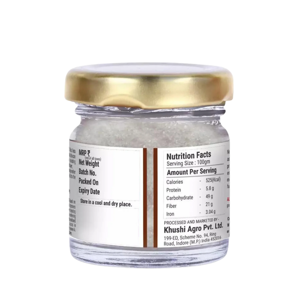 Alum | Crystal Alum - Fitkari Red Alum Powder - Vegan, Water Purification, Skin Healing Adn Rejuvenation, Canker Sore Treatment & Pure Phitkari (Sphatika) - Anadi Sutra - Dawn Lee - 20gm