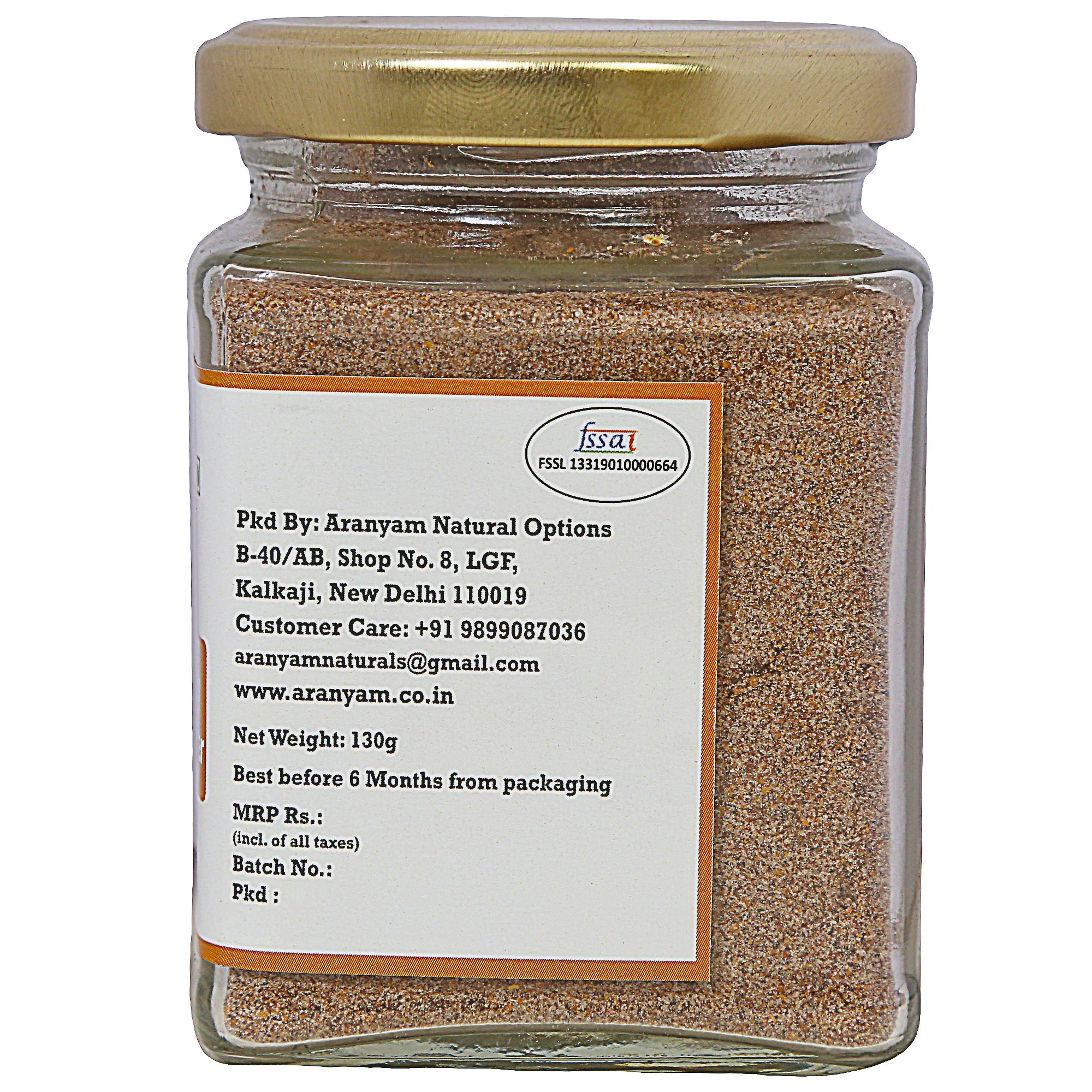 Hei-Mang Fruit Powder - Aranyam - 130gm