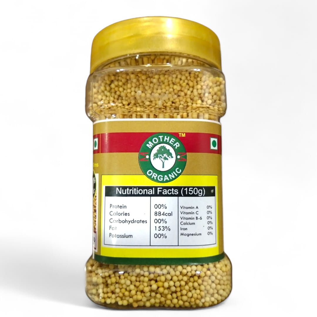 Yellow Mustard - Mother Organic - 150gm