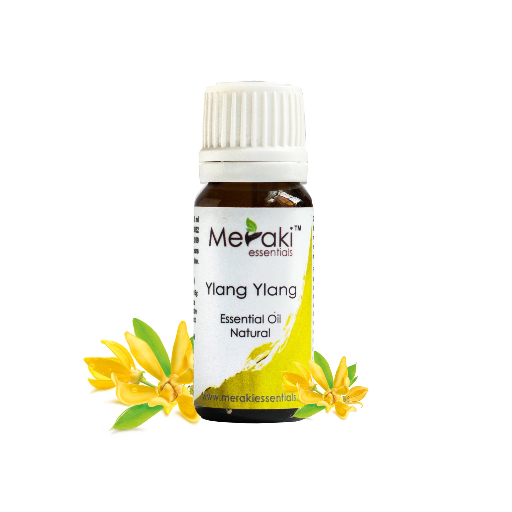Ylang Ylang Oil (Cananga Odorata) - Natural - Indian - Meraki Essentials - 10ml