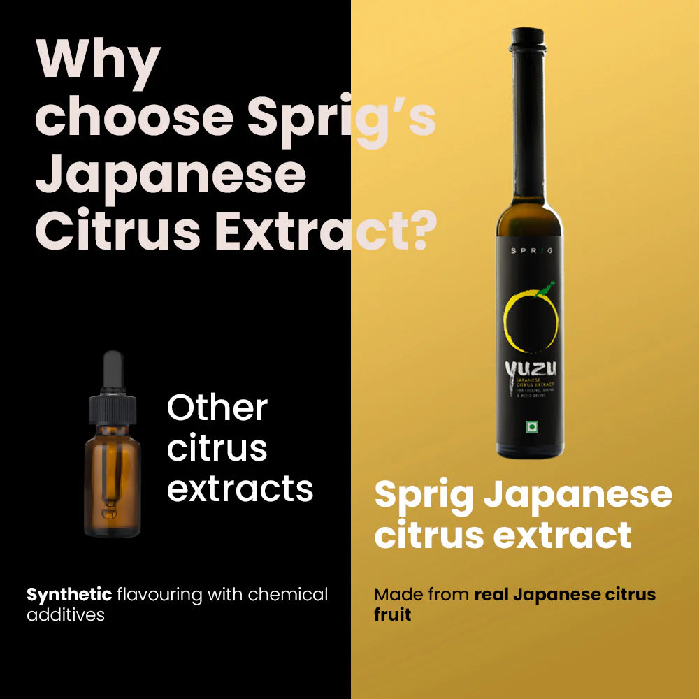 Yuzu Japanese Citrus Extract - Sprig - 120ml
