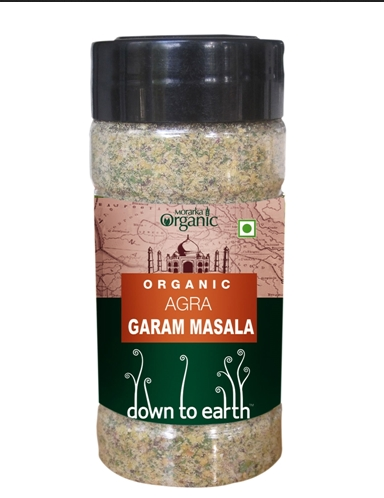 Masala| Agra Garam Masala-Gluten Free, Vegan- USDA Organic -Organic Ingredients – Down to Earth – 50gm